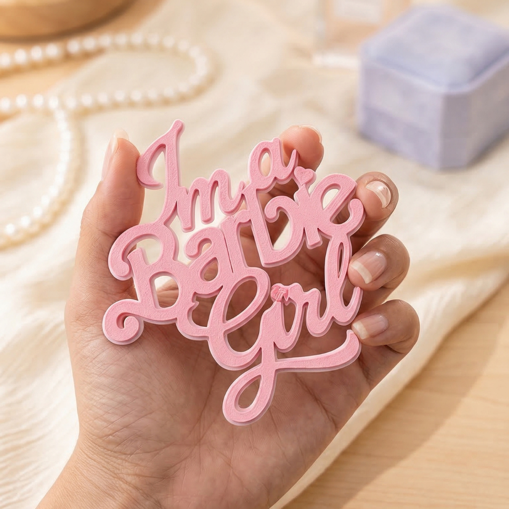 I'm a Barbie Girl | Magnet Sign | Fridge Magnet