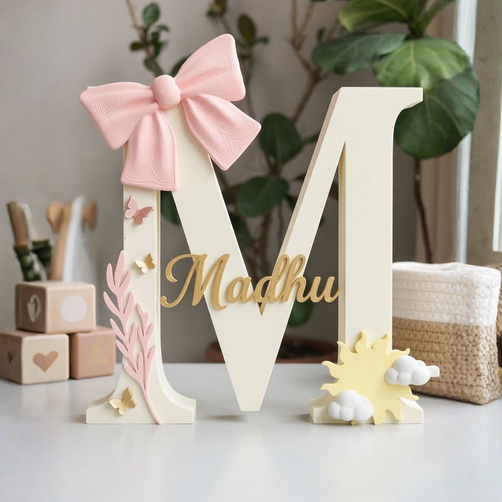 Decorative personalized Name Standy | Table Top Sign | Desk Decor