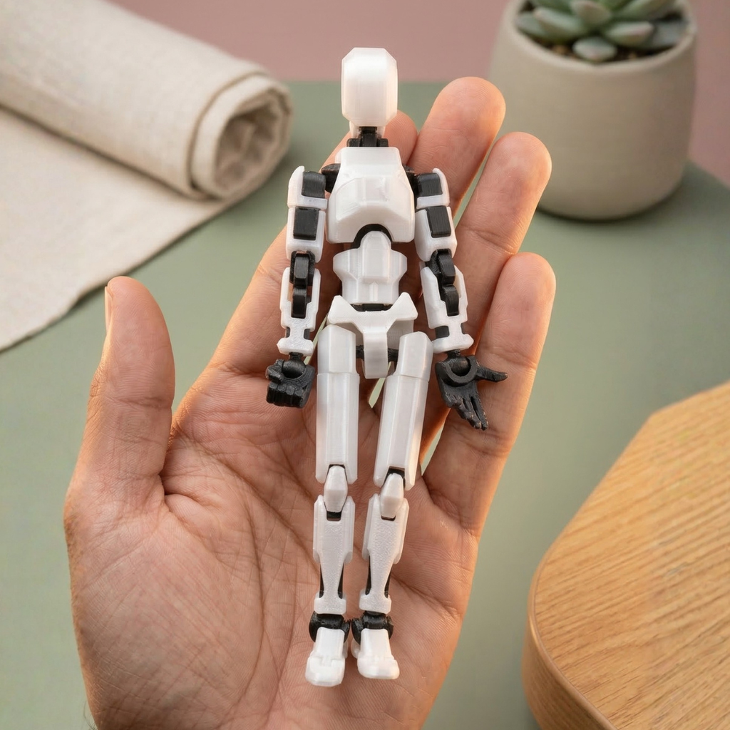 Dummy Action Figure | Double Colour | 360 Moveable Parts | Self Assemble