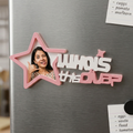 'Who's this Diva!' Personalized Picture Fridge Magnet | Fridge Magnet Decor