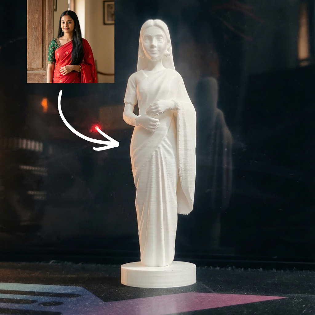 Personalized Single 3D Model Figurine | Single Colour