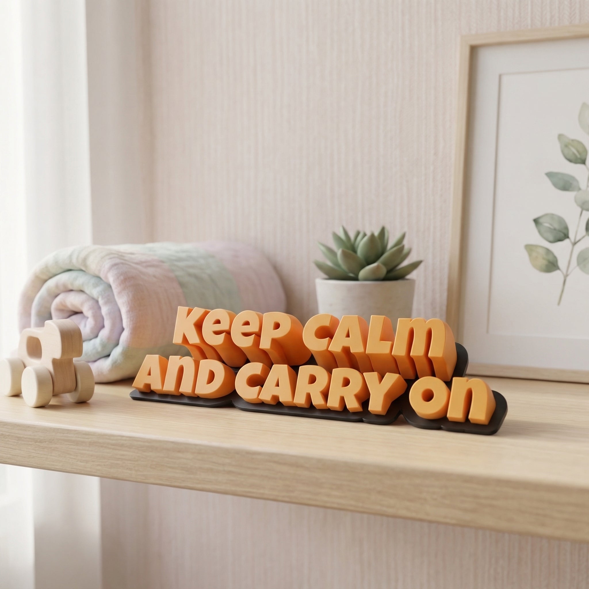Custom Quote/Text Stand | Custom Table Top Decor | Table/Shelf Decor